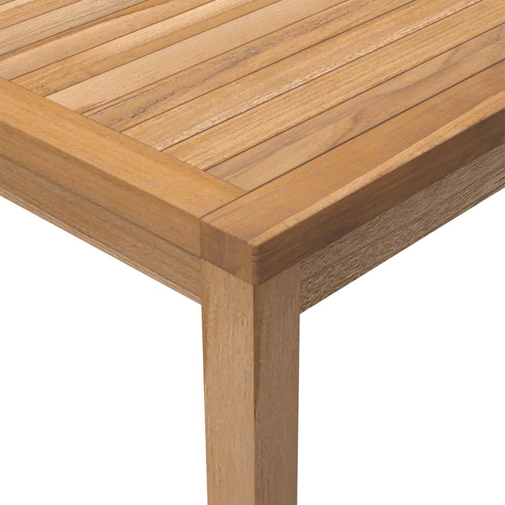 vidaXL Dining Table | Teak | Fine sanded teak hardwood | Medium | Durable 5