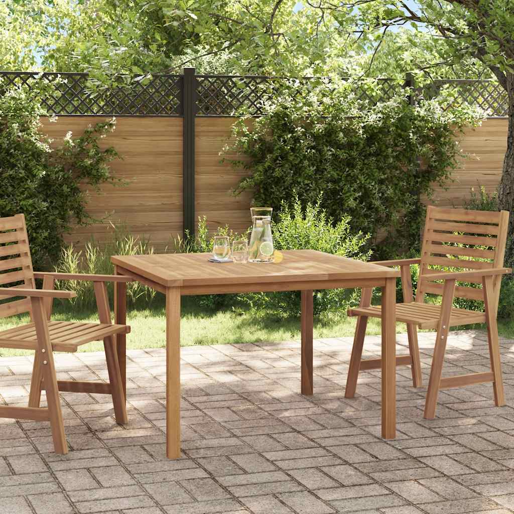vidaXL Dining Table | Teak | Fine sanded teak hardwood | Medium | Durable 1