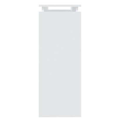 Console Table 102x30x80 cm Engineered Wood White 102 cm