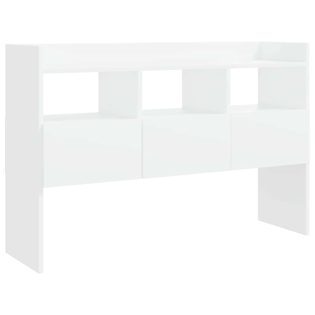 Sideboard 105x30x70 cm Engineered Wood White