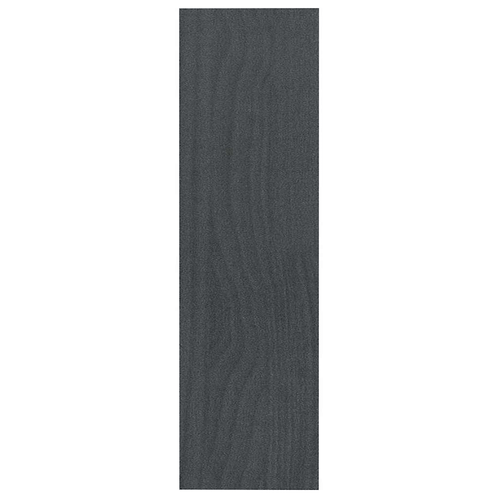 Book Cabinet/Room Divider 100x30x103 cm Solid Wood Pine Grey 103 cm