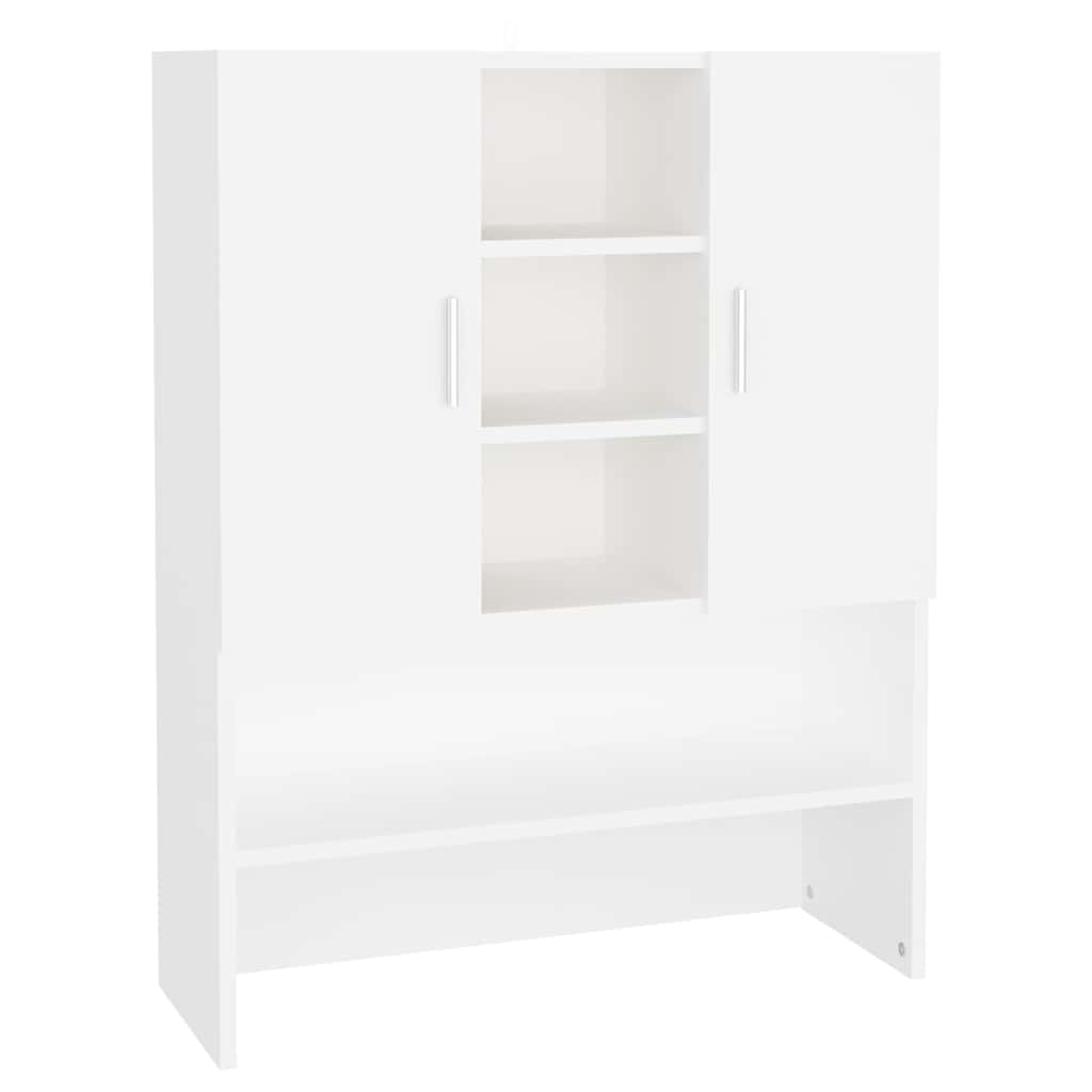 Washing Machine Cabinet 70,5x25,5x90 cm White