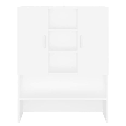 Washing Machine Cabinet 70,5x25,5x90 cm White