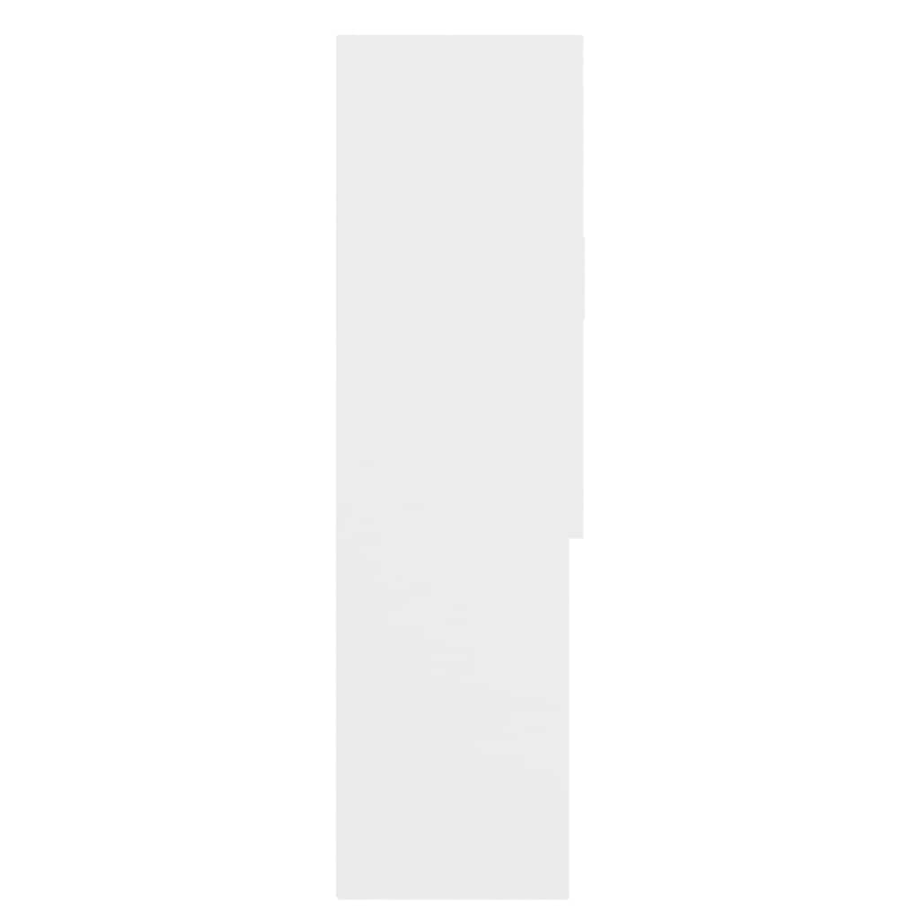 Washing Machine Cabinet 70,5x25,5x90 cm White