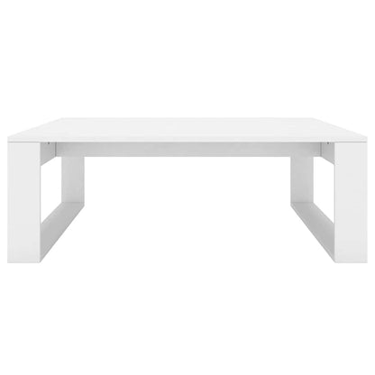 Coffee Table 100x100x35 cm Engineered Wood White