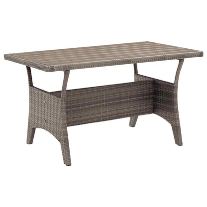 vidaXL Garden Table | Grey 1