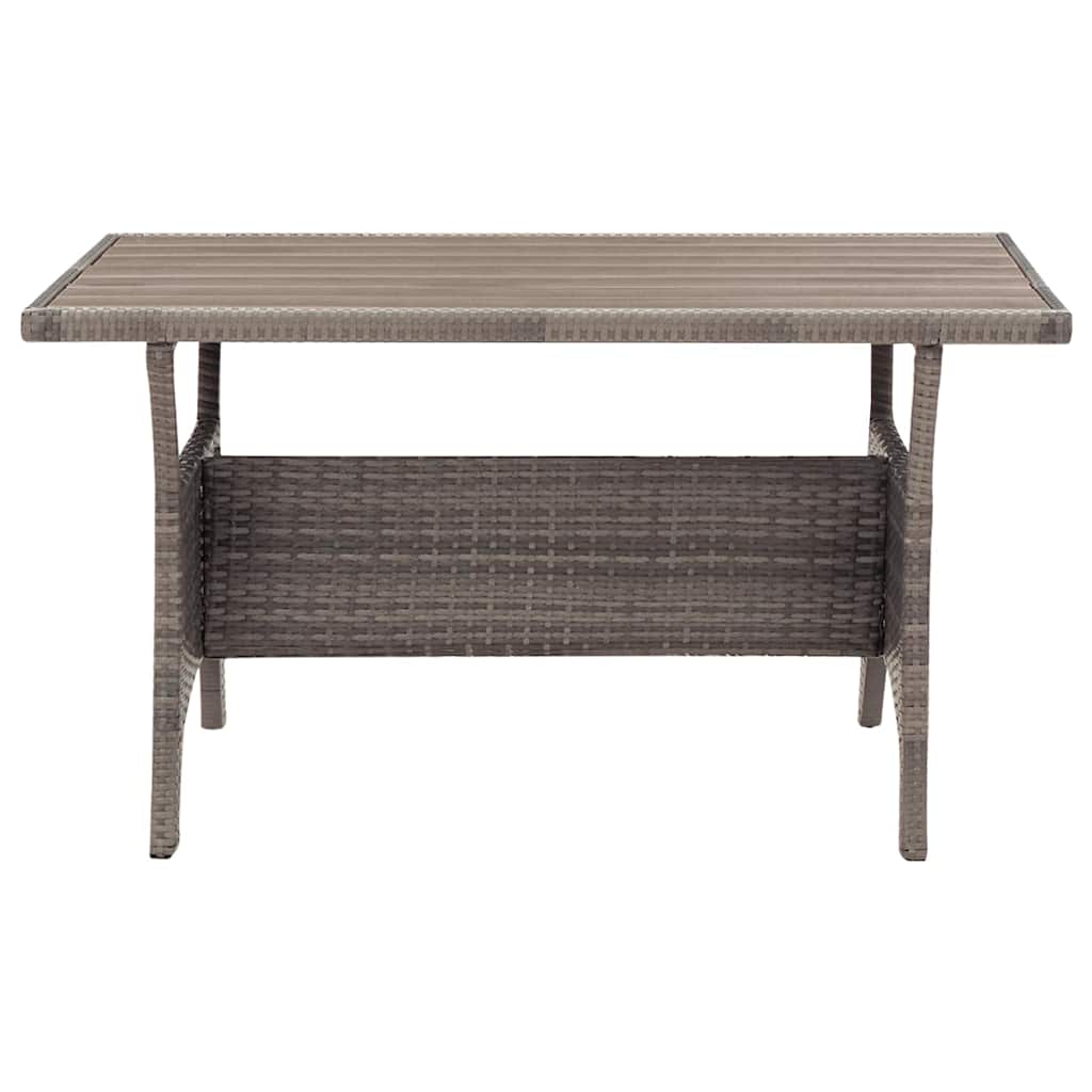 vidaXL Garden Table | Grey 2