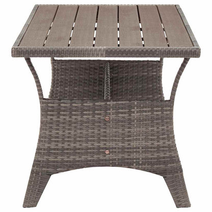 vidaXL Garden Table | Grey 3