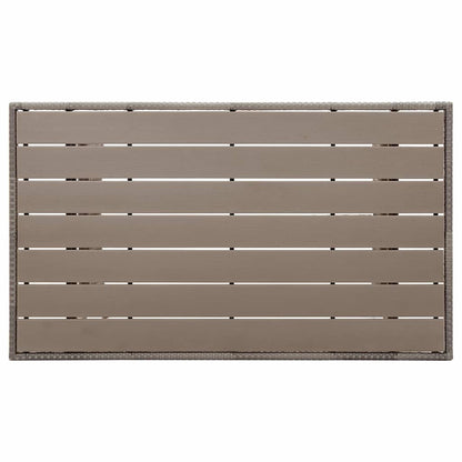 vidaXL Garden Table | Grey 4