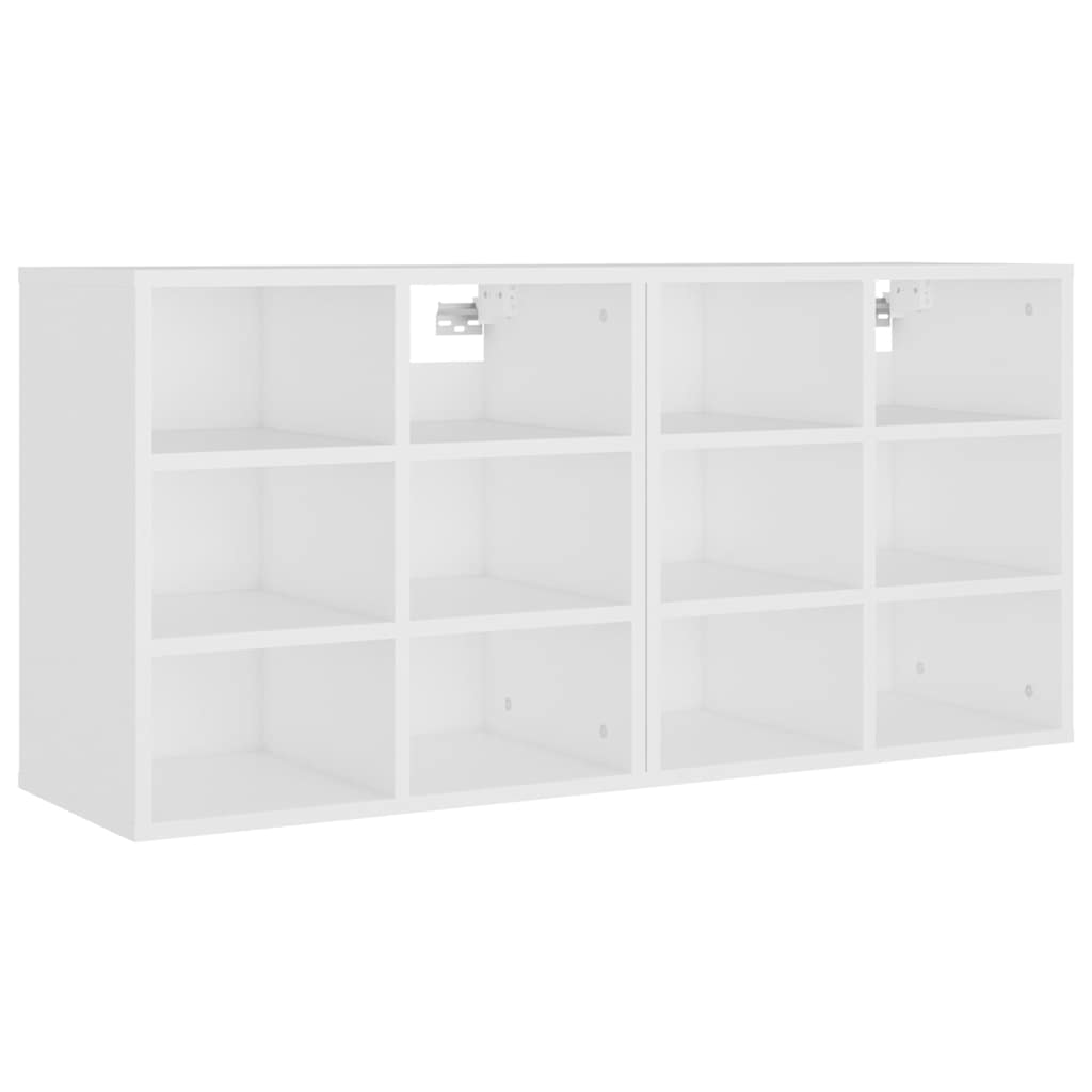 Shoe Cabinets 52.5x30x50 cm 2 pcs White