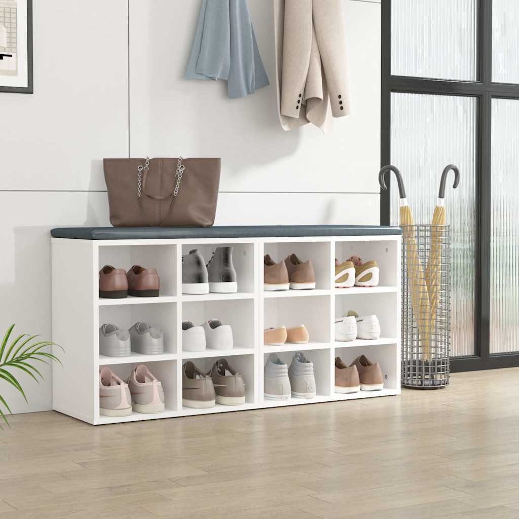 Shoe Cabinets 52.5x30x50 cm 2 pcs White