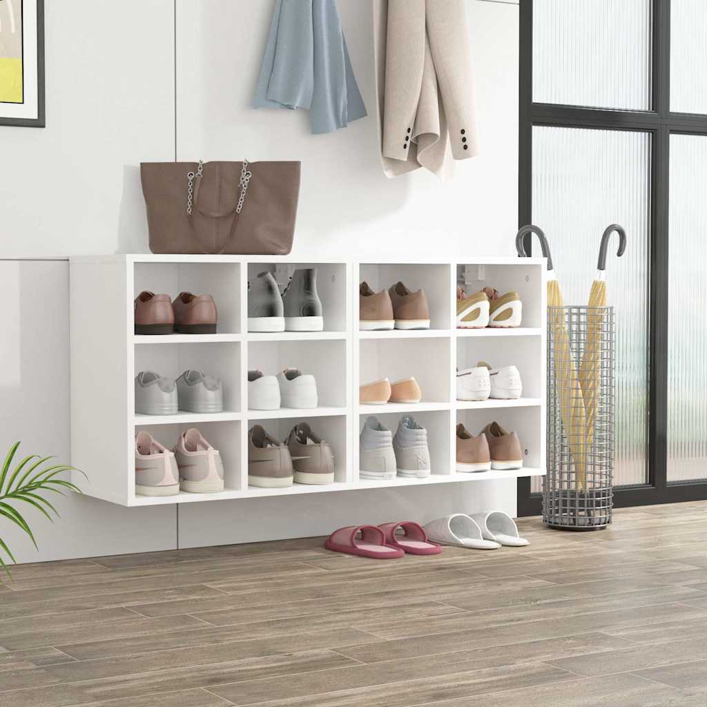 Shoe Cabinets 52.5x30x50 cm 2 pcs White