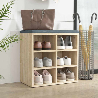 Shoe Cabinet 52.5x30x50 cm Width 52 cm Sonoma oak