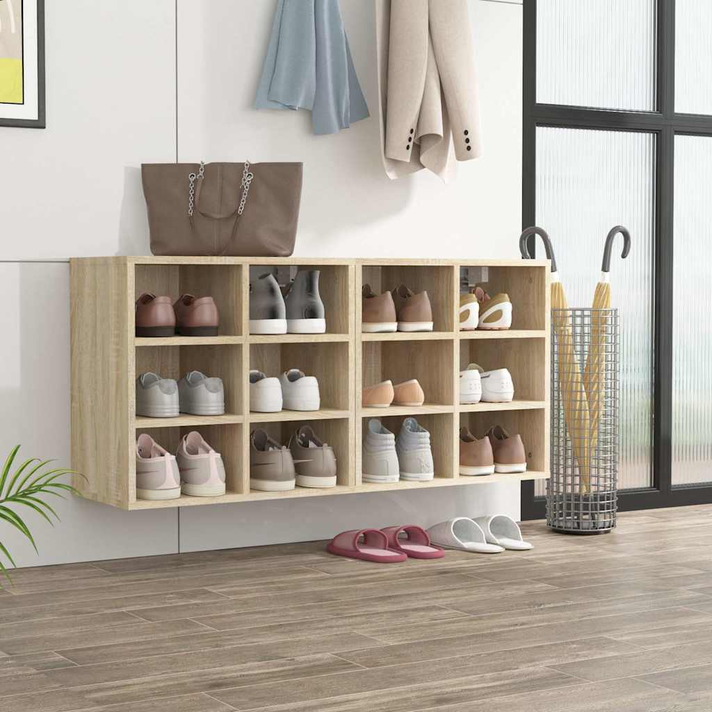 Shoe Cabinets 52.5x30x50 cm 2 pcs Sonoma oak