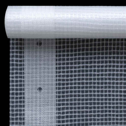 vidaXL Leno Tarpaulins 2 pcs 260 g/m² 4x15 m White 5