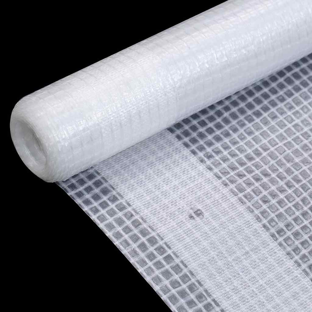vidaXL Leno Tarpaulins 2 pcs 260 g/m² 4x15 m White 6