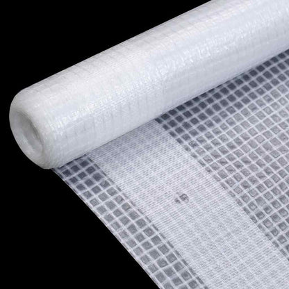 vidaXL Leno Tarpaulins 2 pcs 260 g/m² 4x15 m White 6