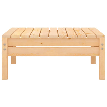806577 vidaXL Garden Footstool Solid Wood Pine 3