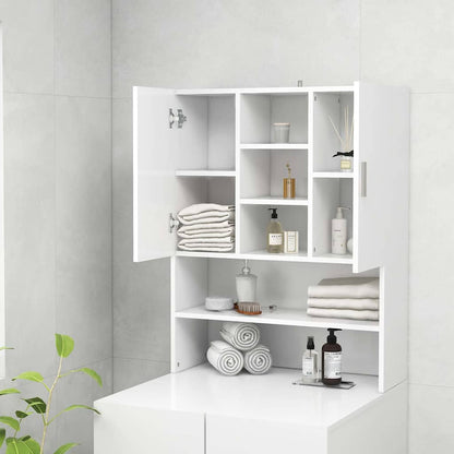 vidaXL Washing Machine Cabinet White 6