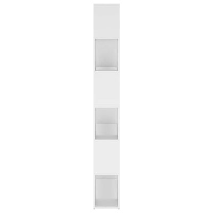 Book Cabinet Room Divider 100x24x188 cm White