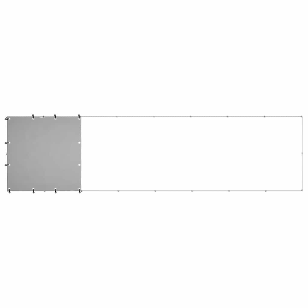 vidaXL Dog Kennel Silver 4,84 m² Steel 4