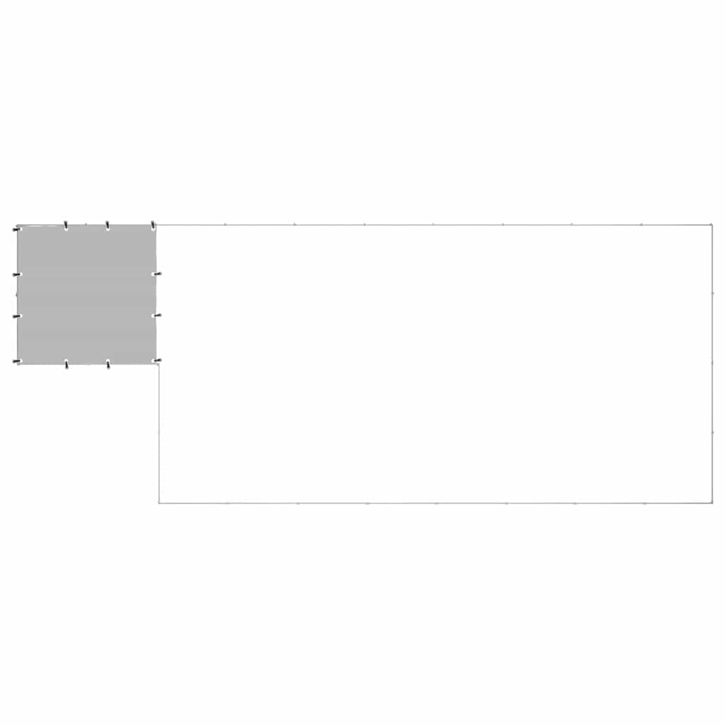 vidaXL Dog Kennel Silver 10,89 m² Steel 4