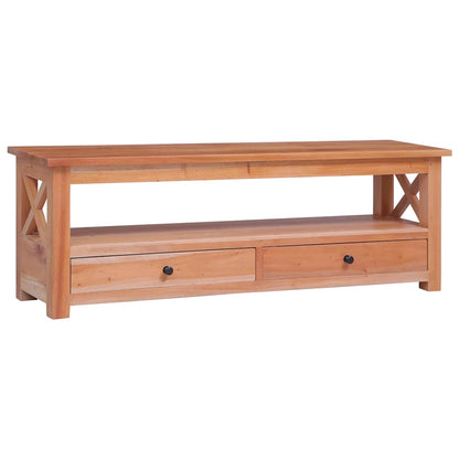 TV Cabinet 115x30x40 cm Solid Mahogany Wood 115 cm