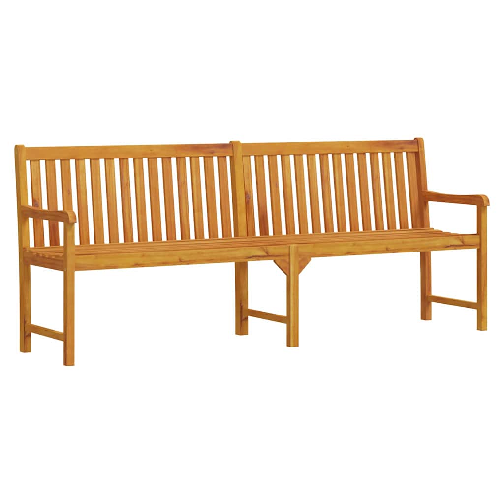 vidaXL Garden Bench 220 cm Solid Acacia Wood 2