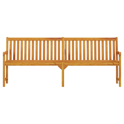 vidaXL Garden Bench 220 cm Solid Acacia Wood 3