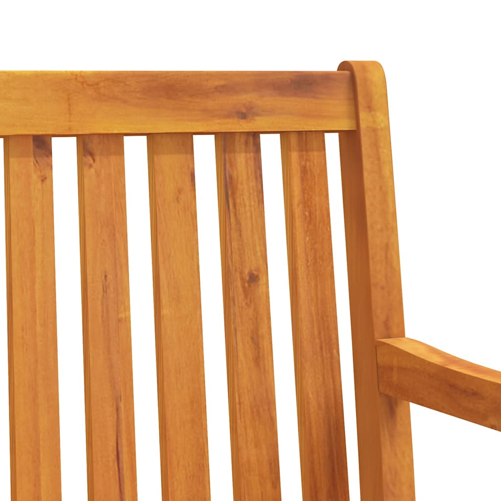 vidaXL Garden Bench 220 cm Solid Acacia Wood 6