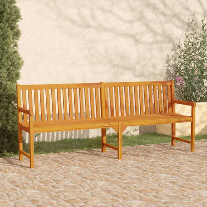 vidaXL Garden Bench 220 cm Solid Acacia Wood 1