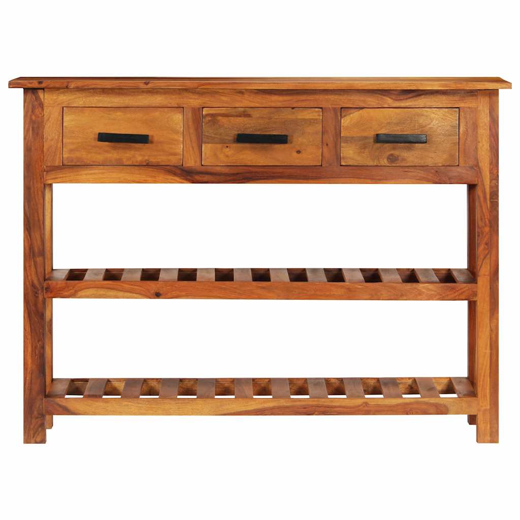 vidaXL Sideboard | Honey light brown | Solid Acacia wood | Large | Sideboard 2