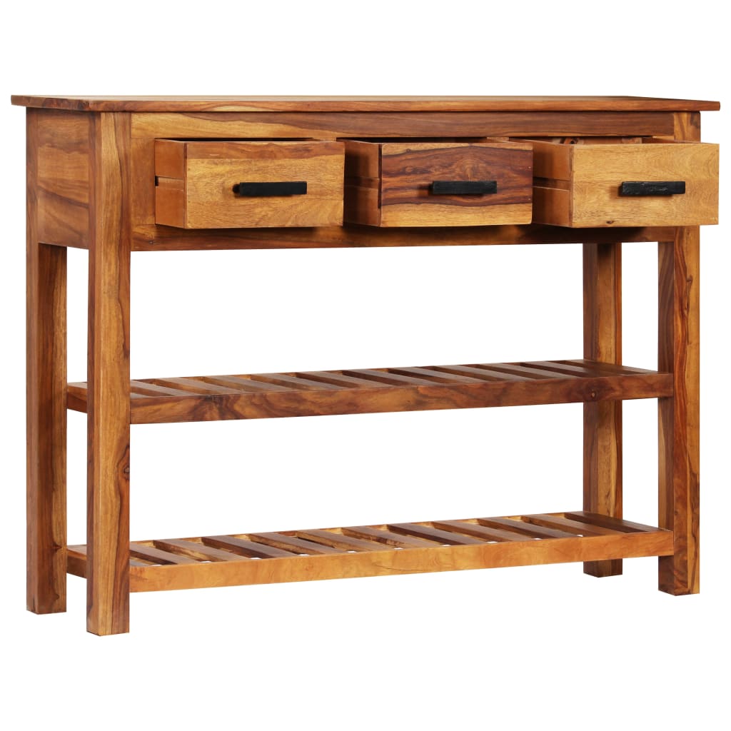 vidaXL Sideboard | Honey light brown | Solid Acacia wood | Large | Sideboard 3