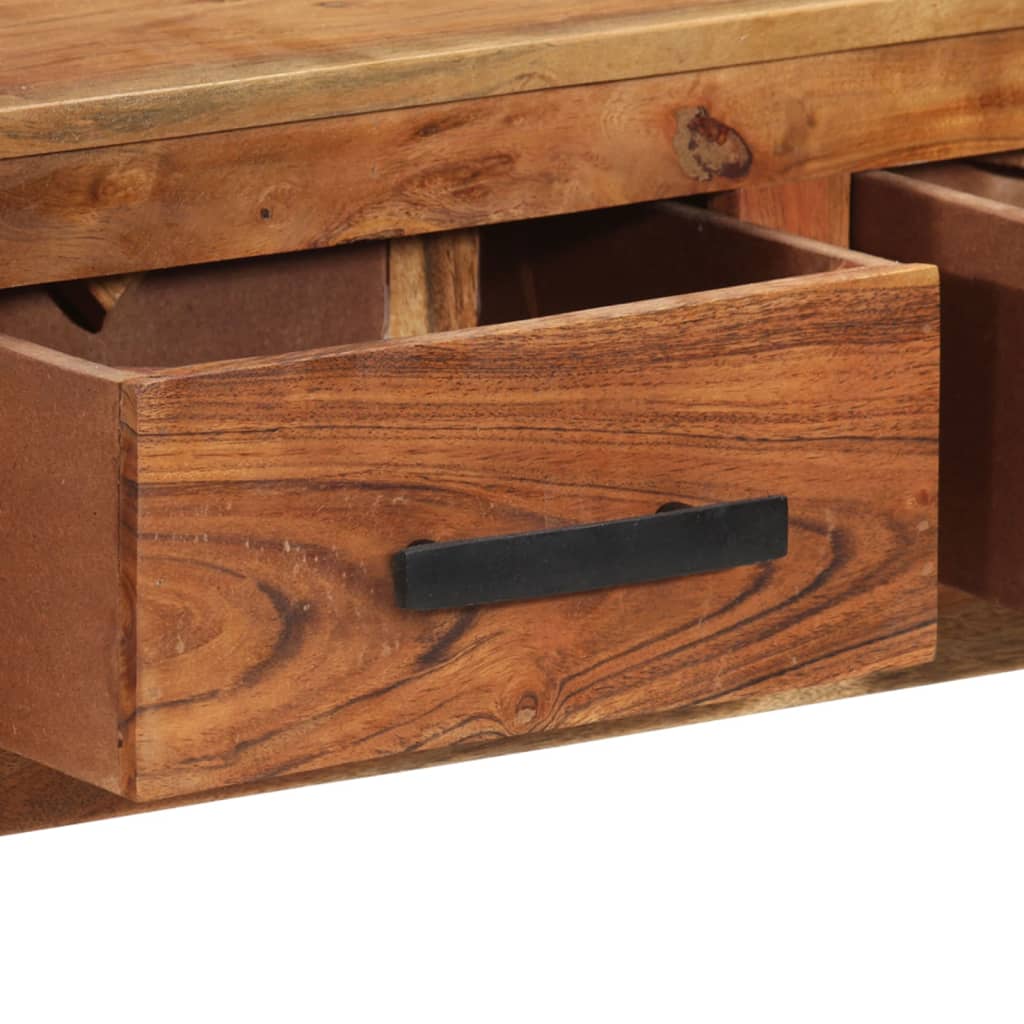 vidaXL Sideboard | Honey light brown | Solid Acacia wood | Large | Sideboard 4