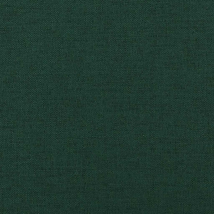 vidaXL Recliner Chair Dark Green Fabric 6