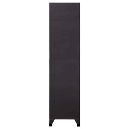vidaXL Locker Cabinet | Anthracite and Red | Steel | Standard | Locker Cabinet 3