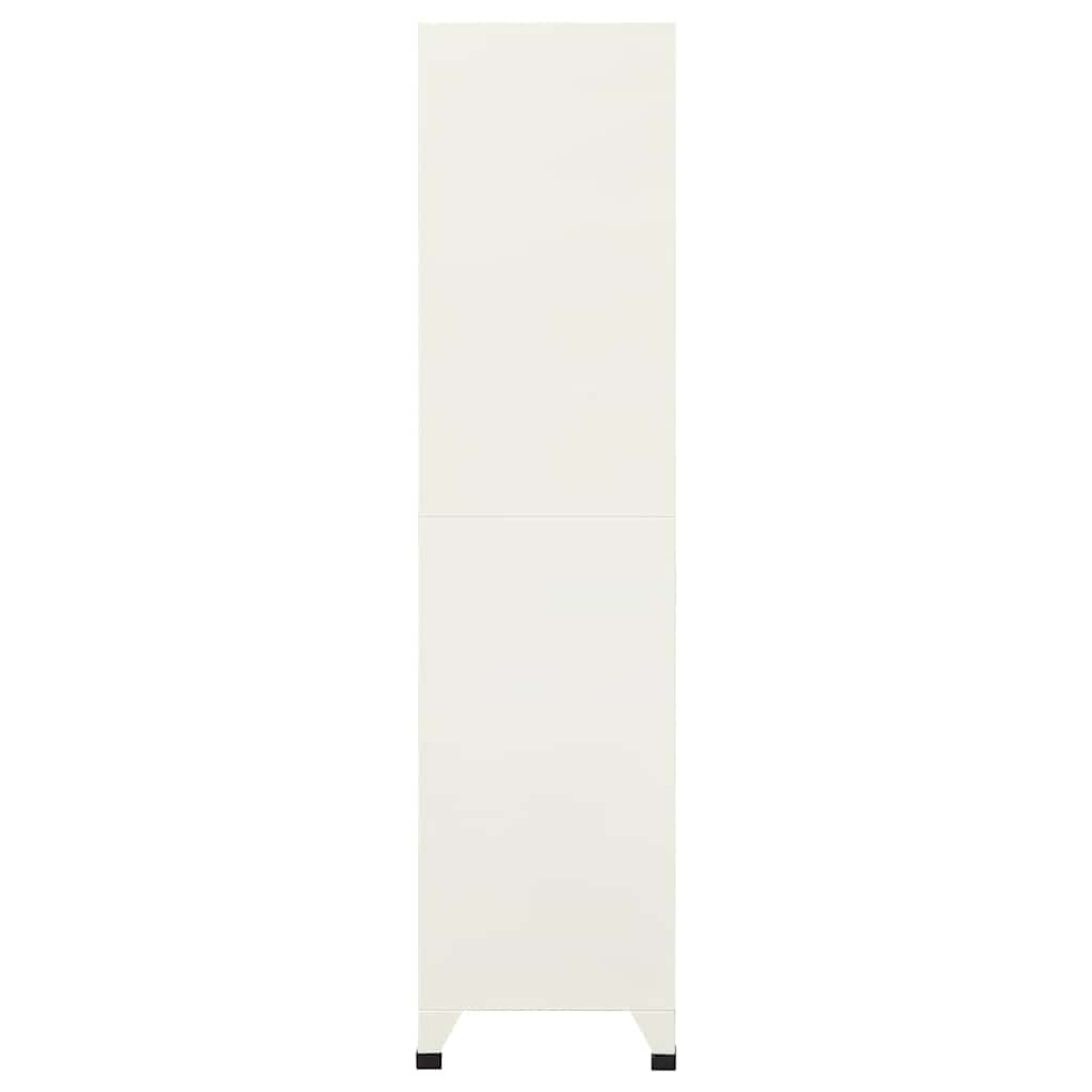 vidaXL Locker Cabinet Grey and Blue 90x45x180 cm Steel 4