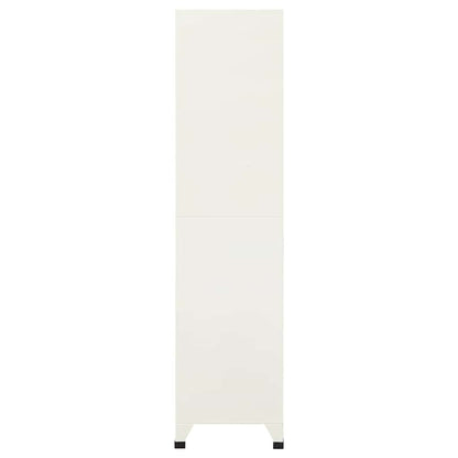 vidaXL Locker Cabinet Grey and Blue 90x45x180 cm Steel 4