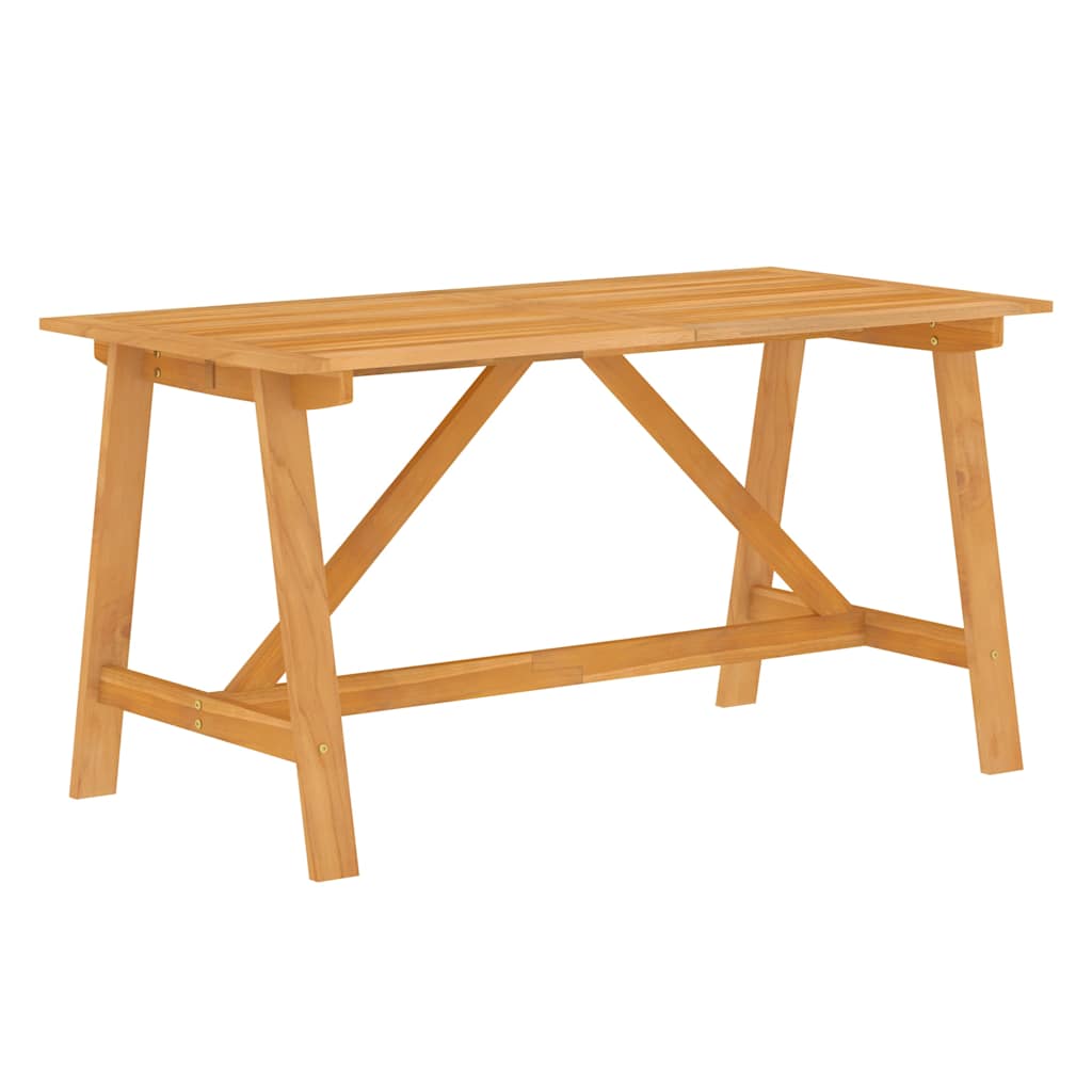vidaXL 5 Piece Garden Dining Set Solid Acacia Wood 3