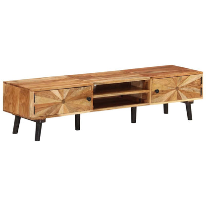 Sideboard Solid Mango Wood 145 cm 35 cm 35 cm