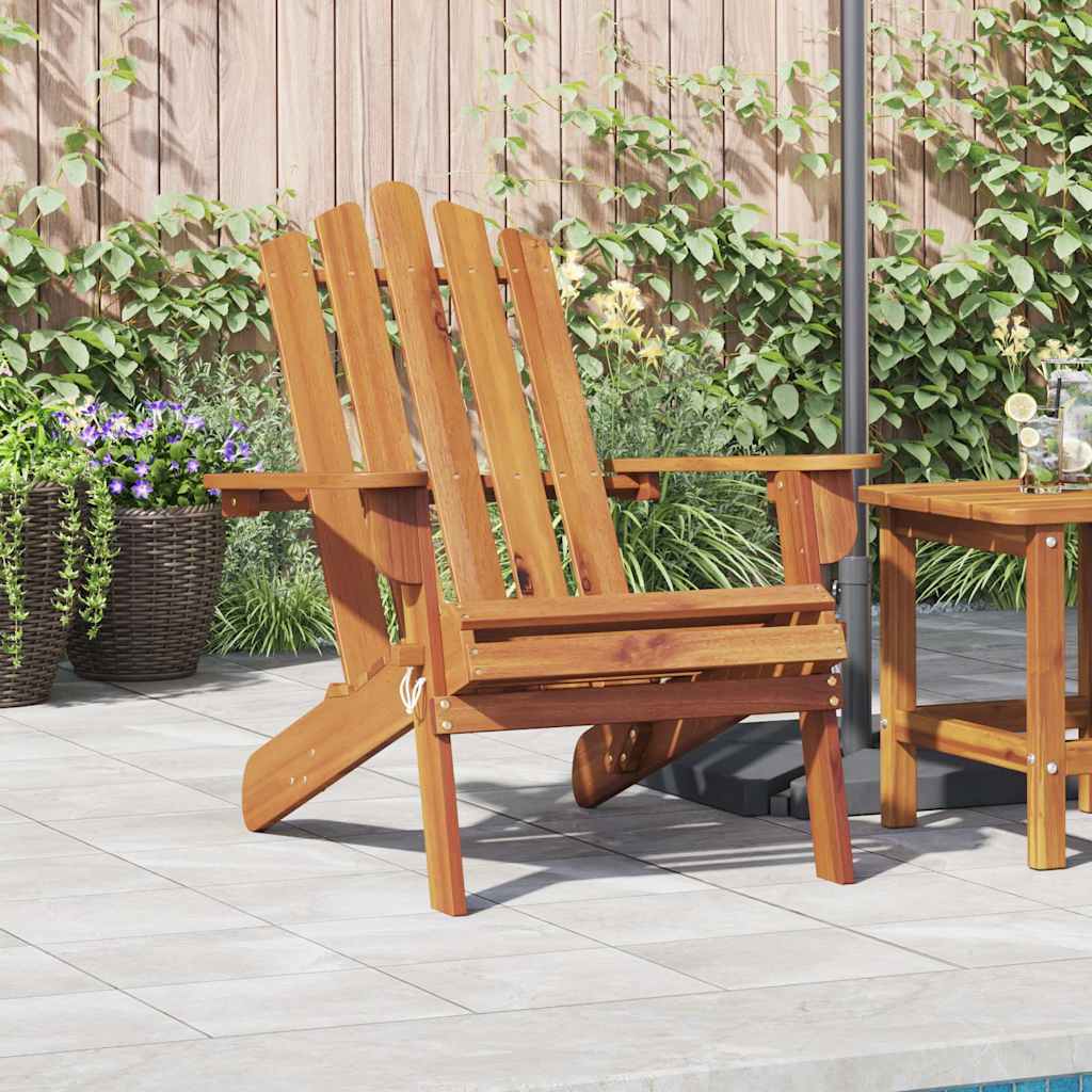 vidaXL Garden Adirondack Chair Solid Acacia Wood