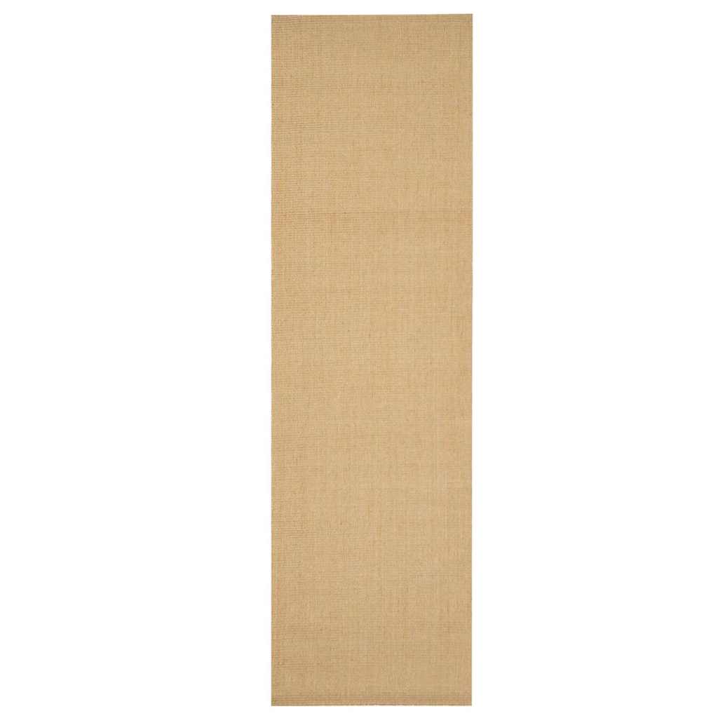 vidaXL Rug Natural Sisal 100x350 cm 2
