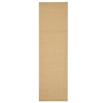 vidaXL Rug Natural Sisal 100x350 cm 2