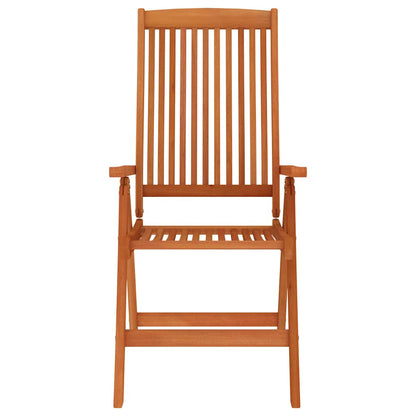 vidaXL Folding Chairs 6 pcs Solid Wood Eucalyptus 4