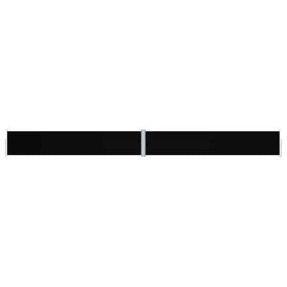 Retractable Side Awning Black 100 x 600 cm – 220 x 600 cm 117 x 1200 cm