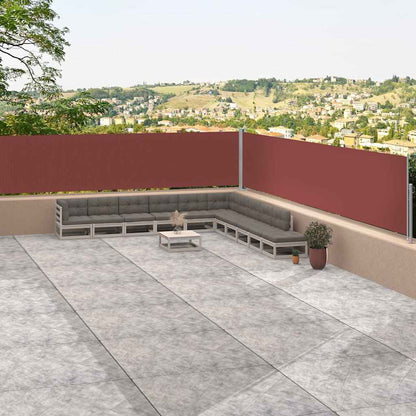 Retractable Side Awning Brown 100 x 600 cm – 200 x 1200 cm 117 x 1200 cm