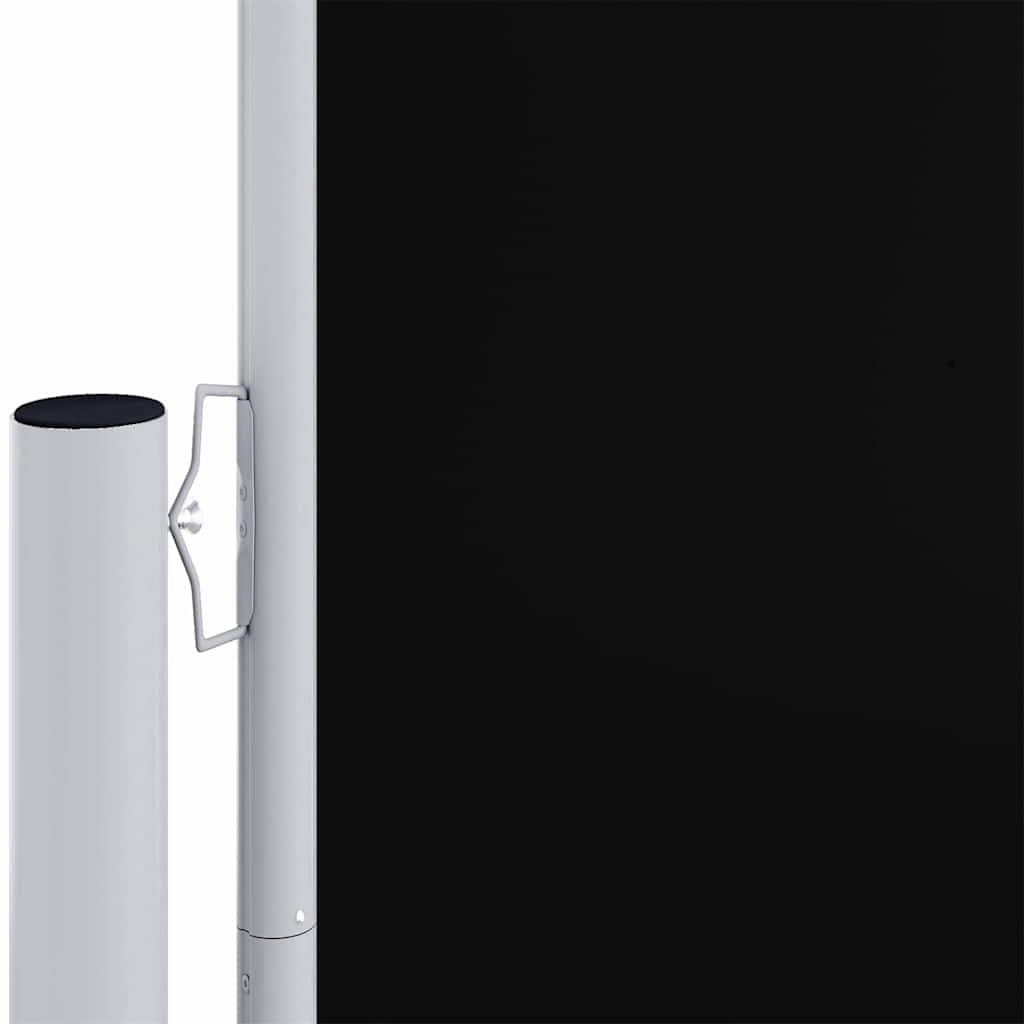 318084 vidaXL Retractable Side Awning Black 220x1200 cm 3