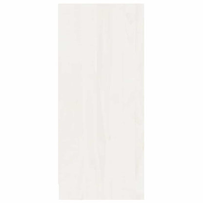 Sideboard 70x33x76 cm Solid Wood Pine White