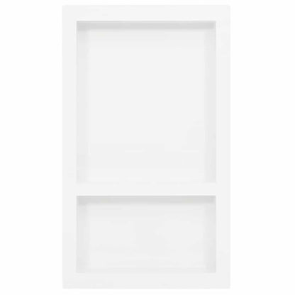 Shower Niche Matt Width 41 cm high gloss white 9 cm 69 cm