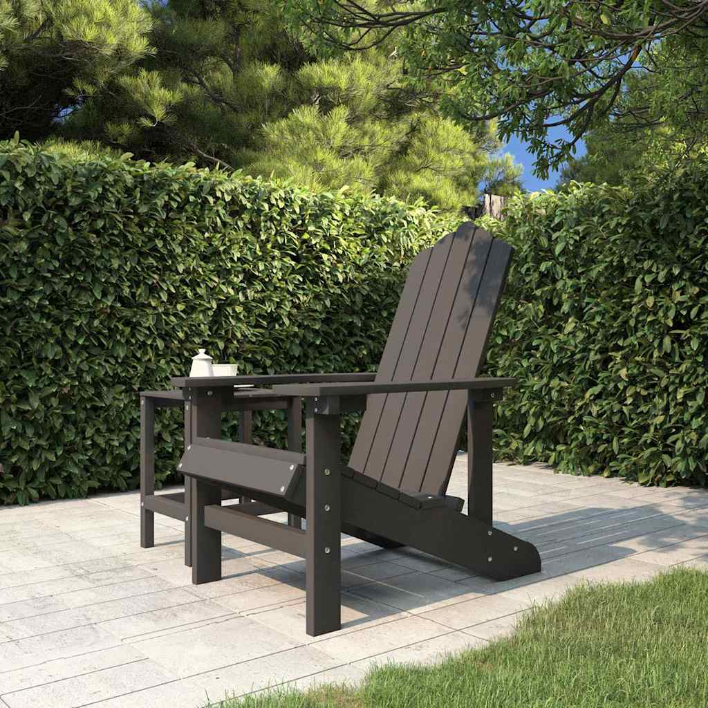 vidaXL Garden Adirondack Chair HDPE
